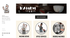 Desktop Screenshot of kanencoffee.com